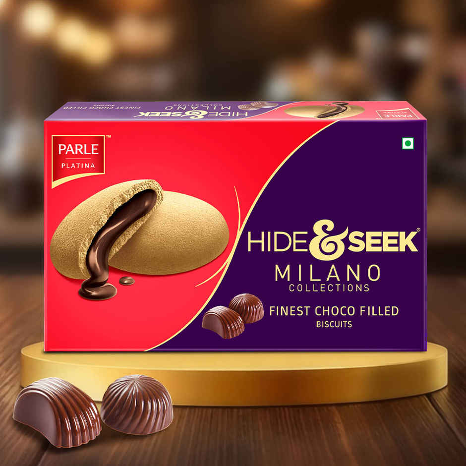 Parle Hide & Seek Milano Centre Filled Choco Cookies