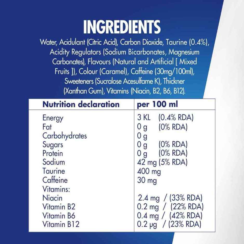 Red Bull Energy Drink | Sugar Free | Energizing & Fizzy