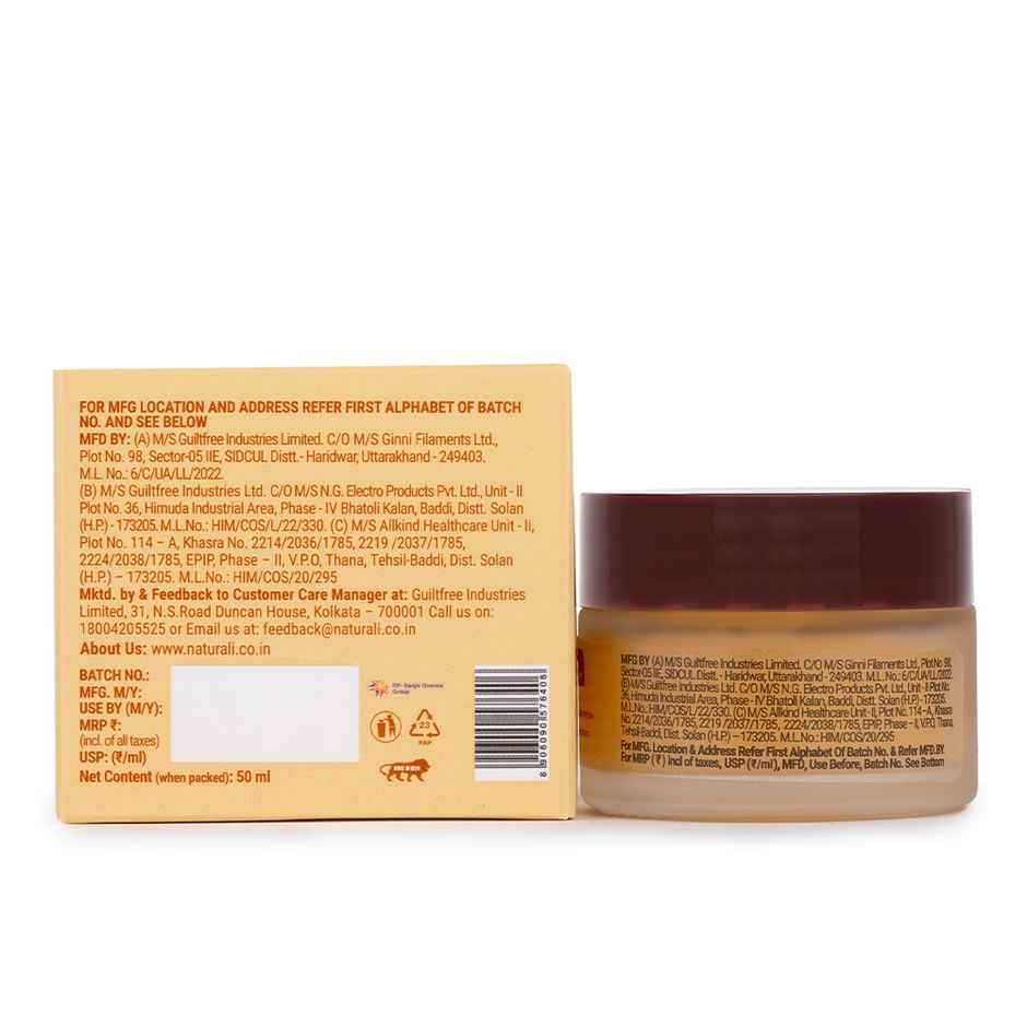 Naturali Radiant Glow Gel Moisturiser With Pea Quinoa & Niacinamide