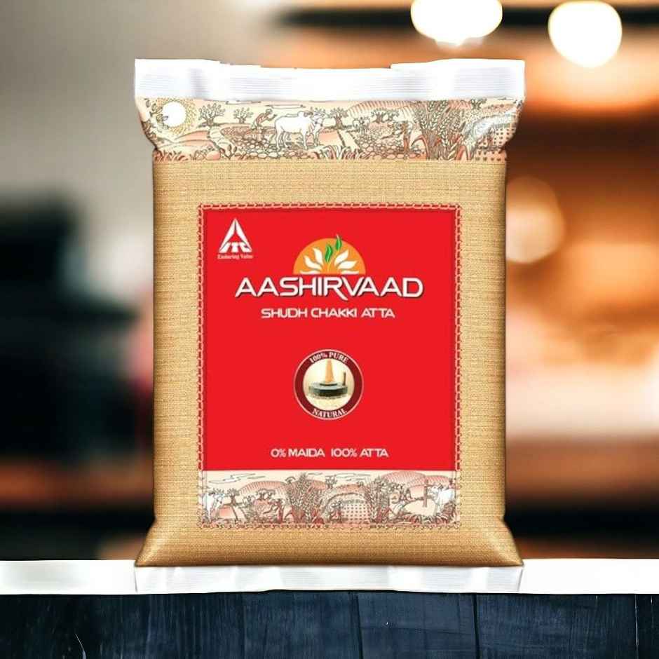 Fortune Sunlite Refined Sunflower Oil (Pouch)(1 l), Madhur Sugar/Sakkare - Refined(1 kg) & Aashirvaad Superior MP Whole Wheat Atta(5 kg) Combo