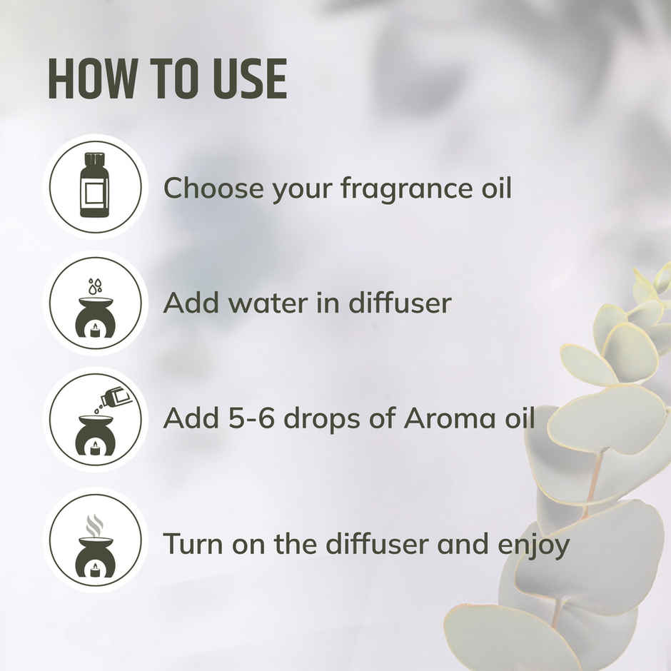 Aromahpure Fragrance Oil | Eucalyptus Aroma Oil for Home Fragrance