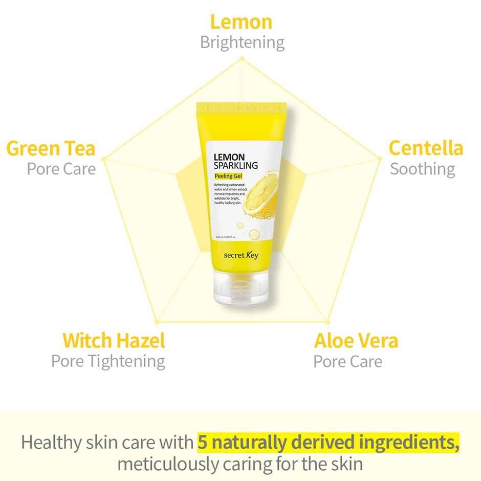 Secretkey Lemon Sparkling Peeling Gel