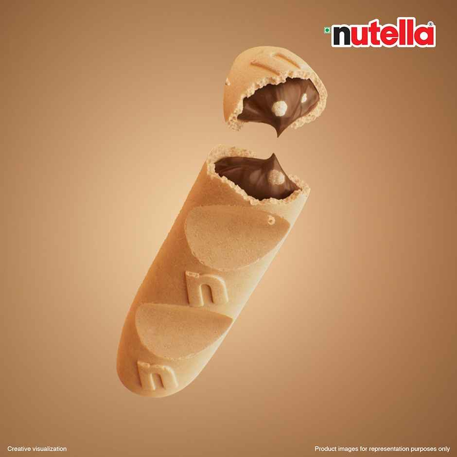 Nutella 2024 B-ready Hazelnut and Cocoa Centre Fills | No artificial colors and no artificial flavour Combo