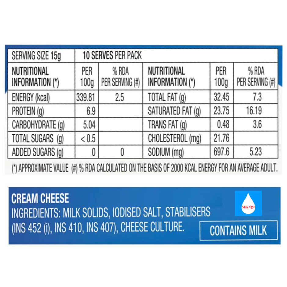 D'lecta Cream Cheese