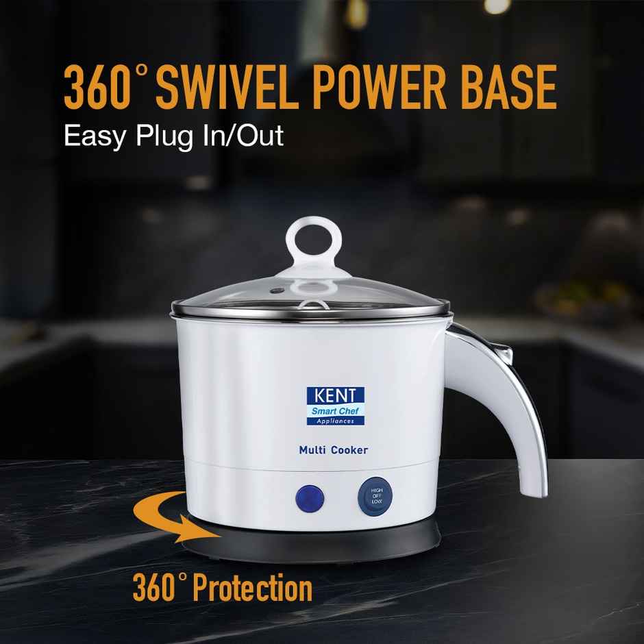 KENT 1.2 L Multicooker - Inner Stainless Steel Without Welding