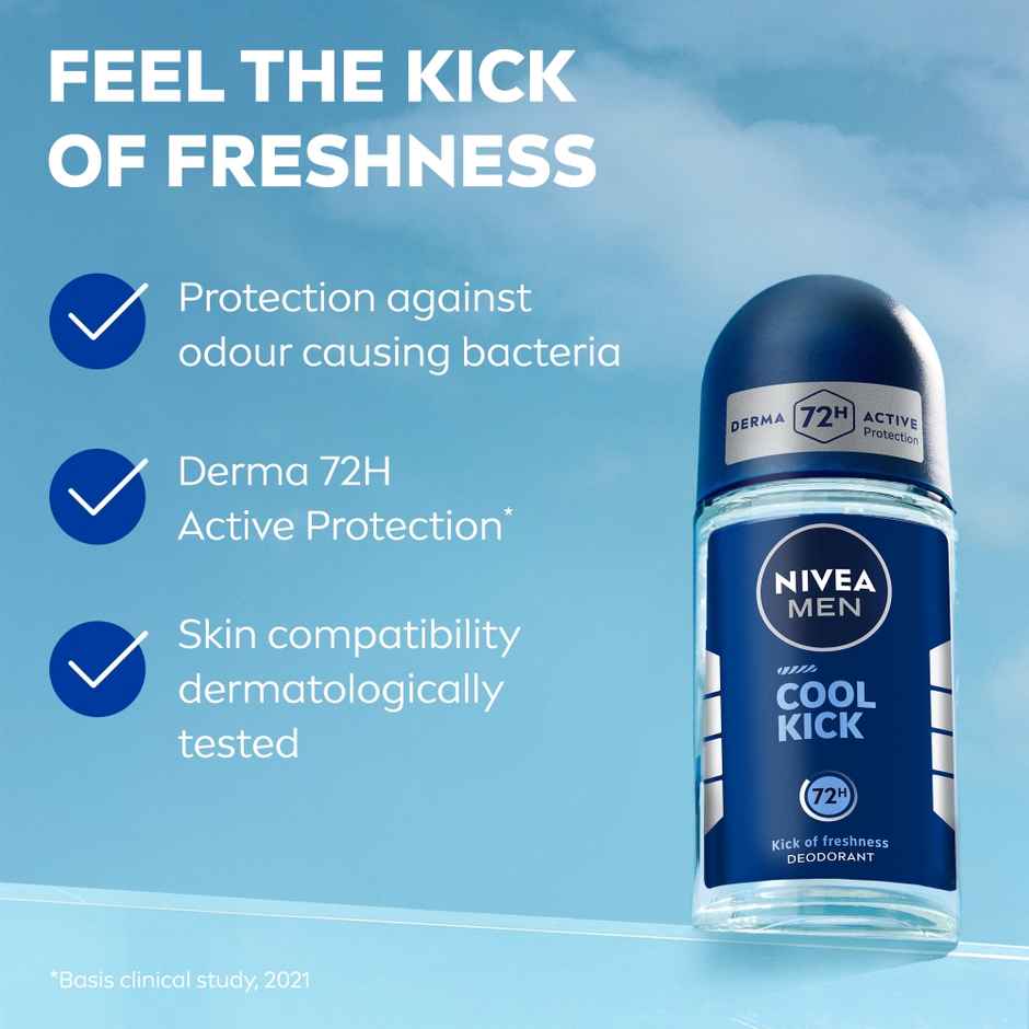 Nivea Men's Deodorant Roll On for Men