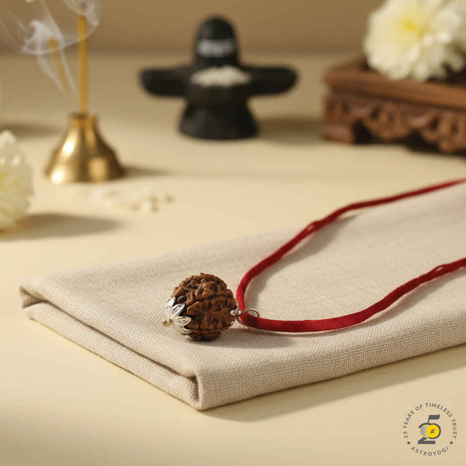 7 Mukhi Rudraksha Pendant | Spiritual Jewellery | Astroyogi