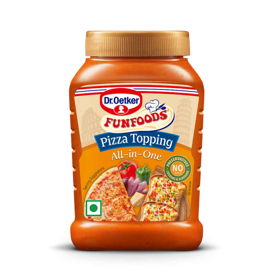Dr. Oetker FunFoods Pizza Topping All-in-One Sauce