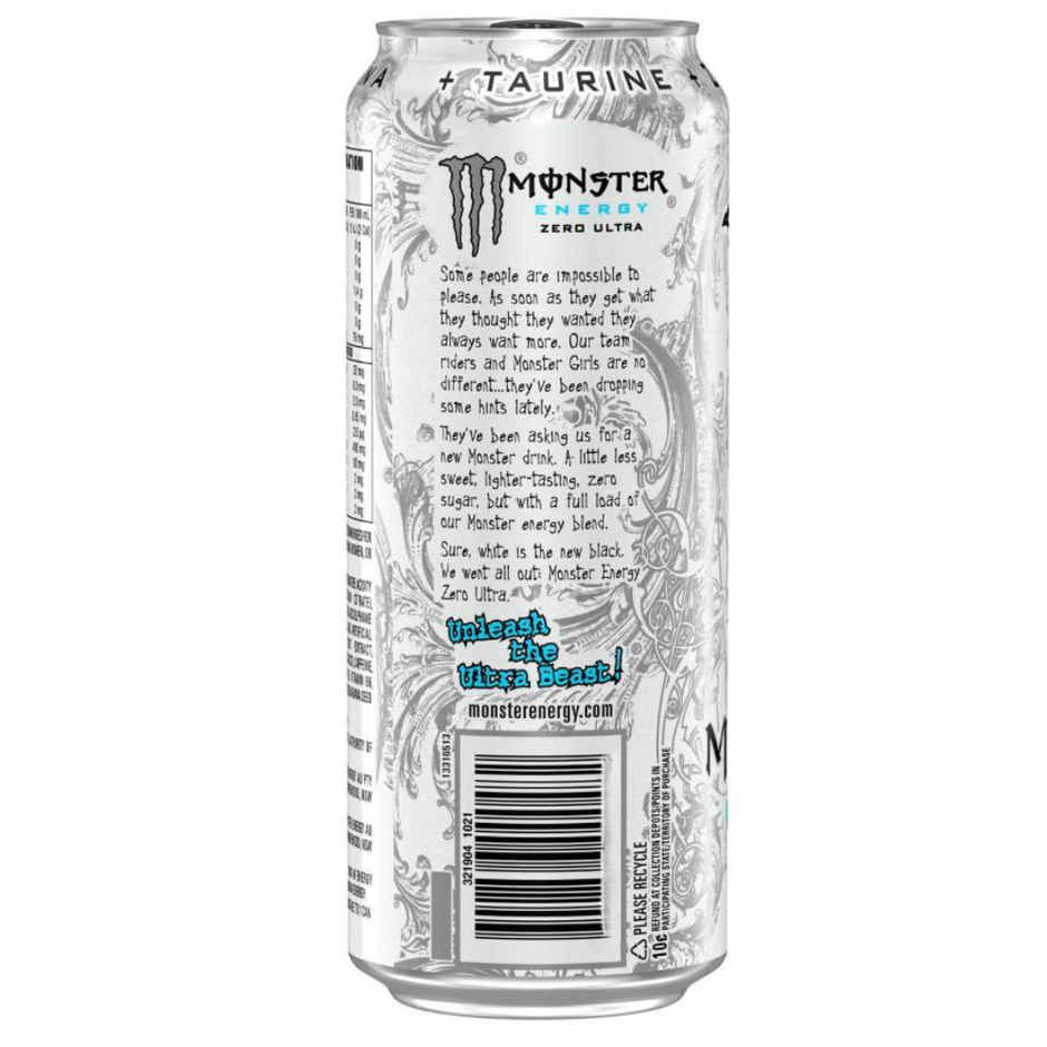 Monster Energy Ultra White Zero Sugar