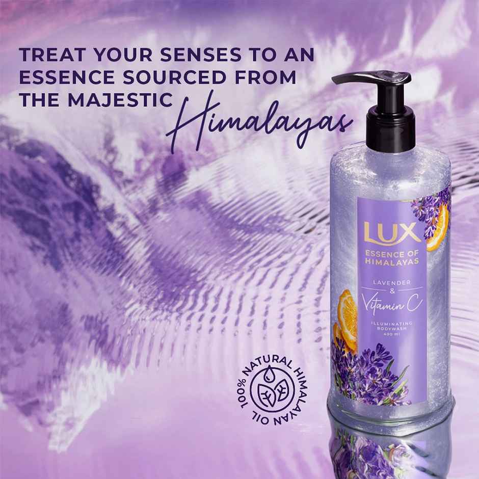 Lux Lavender and Vitamin C Shimmer Body Wash