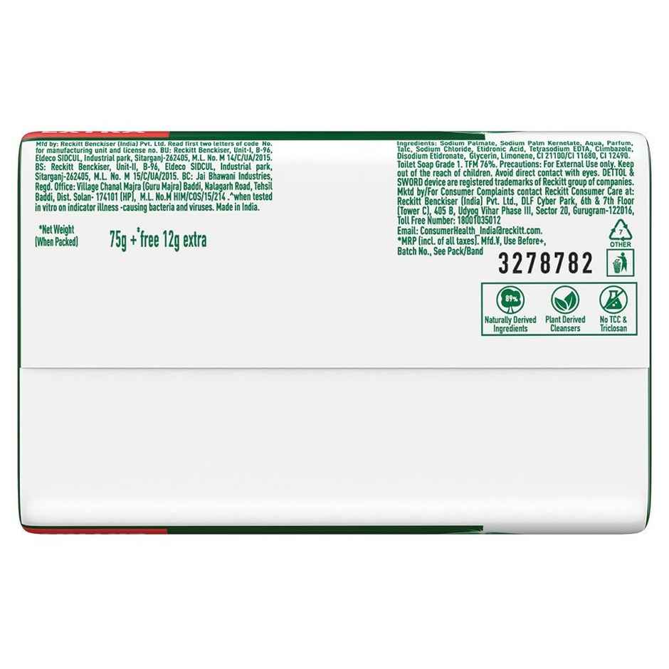 Dettol Original Bath Soap - Bathing Soaps For Germ Protection Pack Of 4