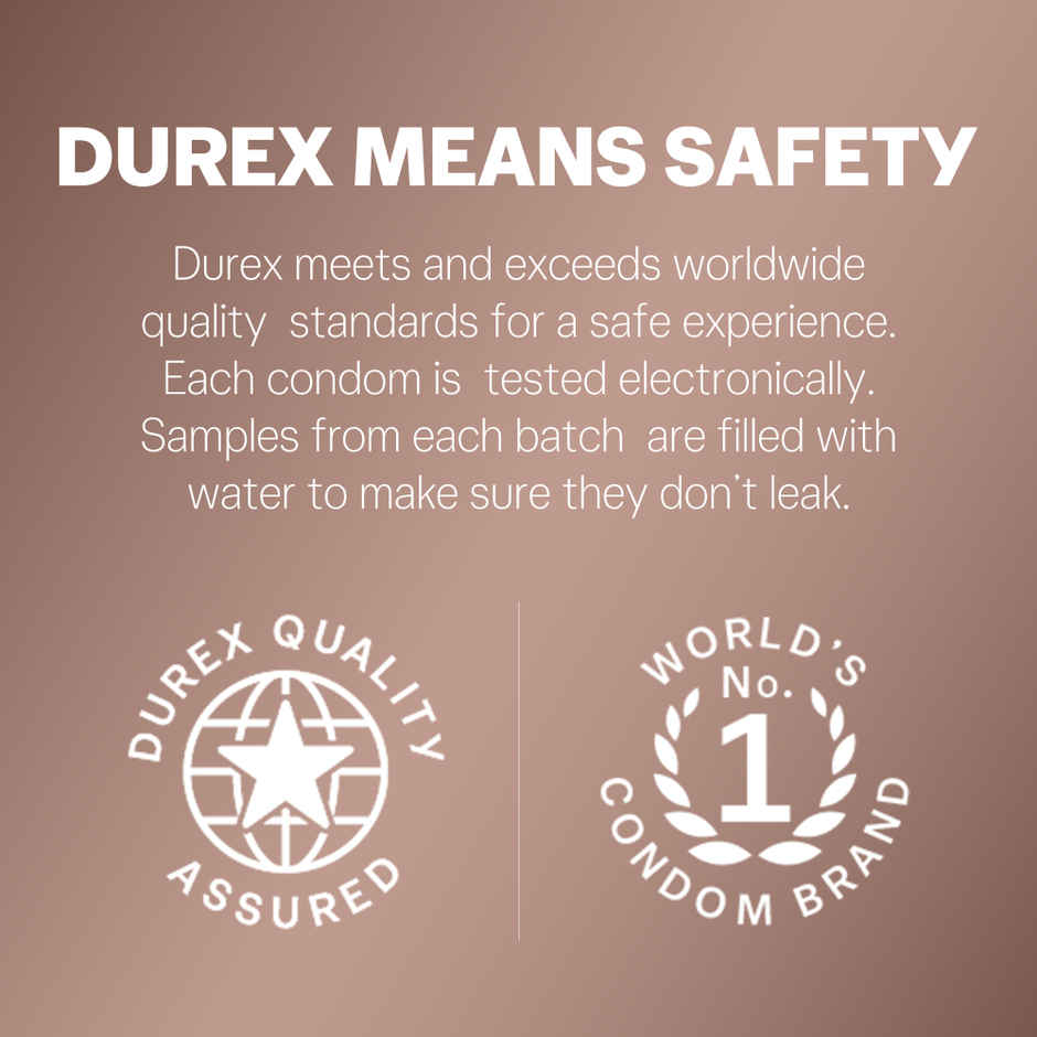 Durex Extra Thin Intense Chocolate Flavoured Condoms