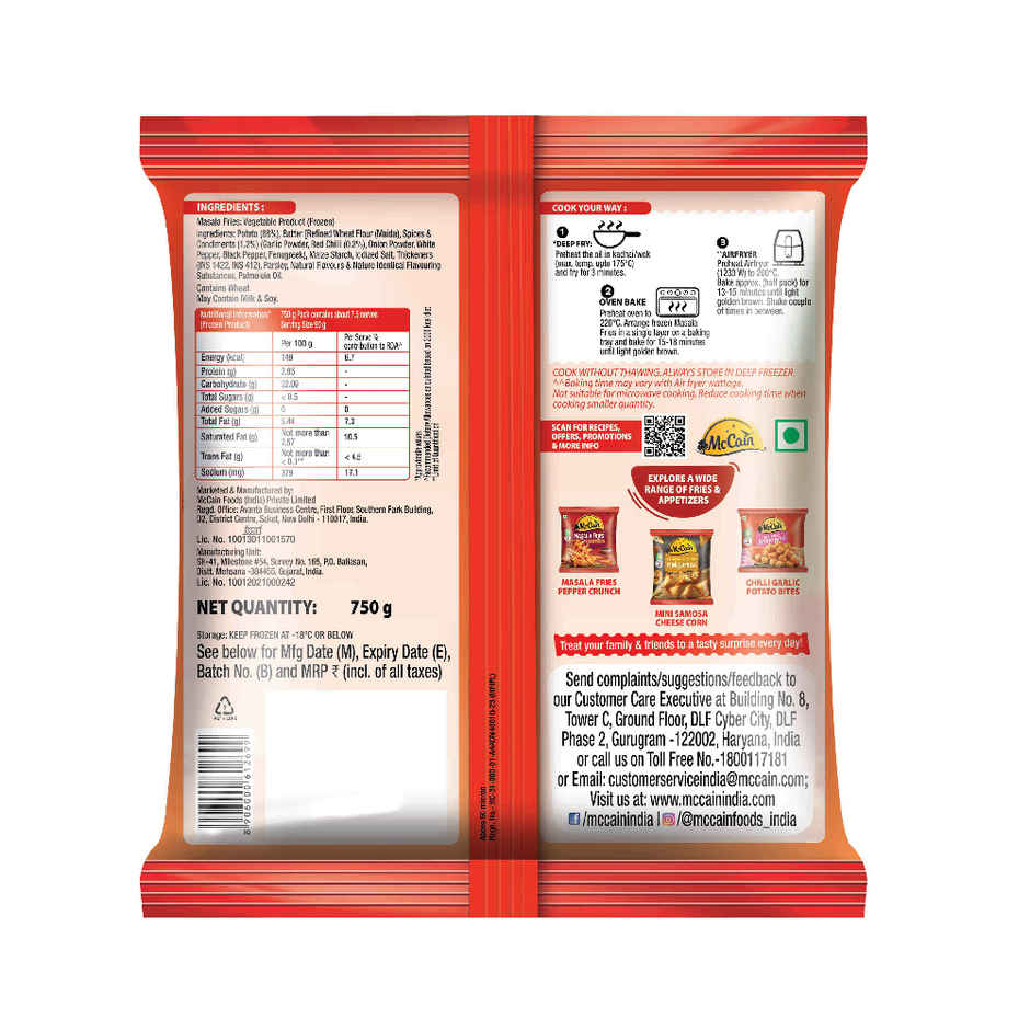 McCain Masala Fries