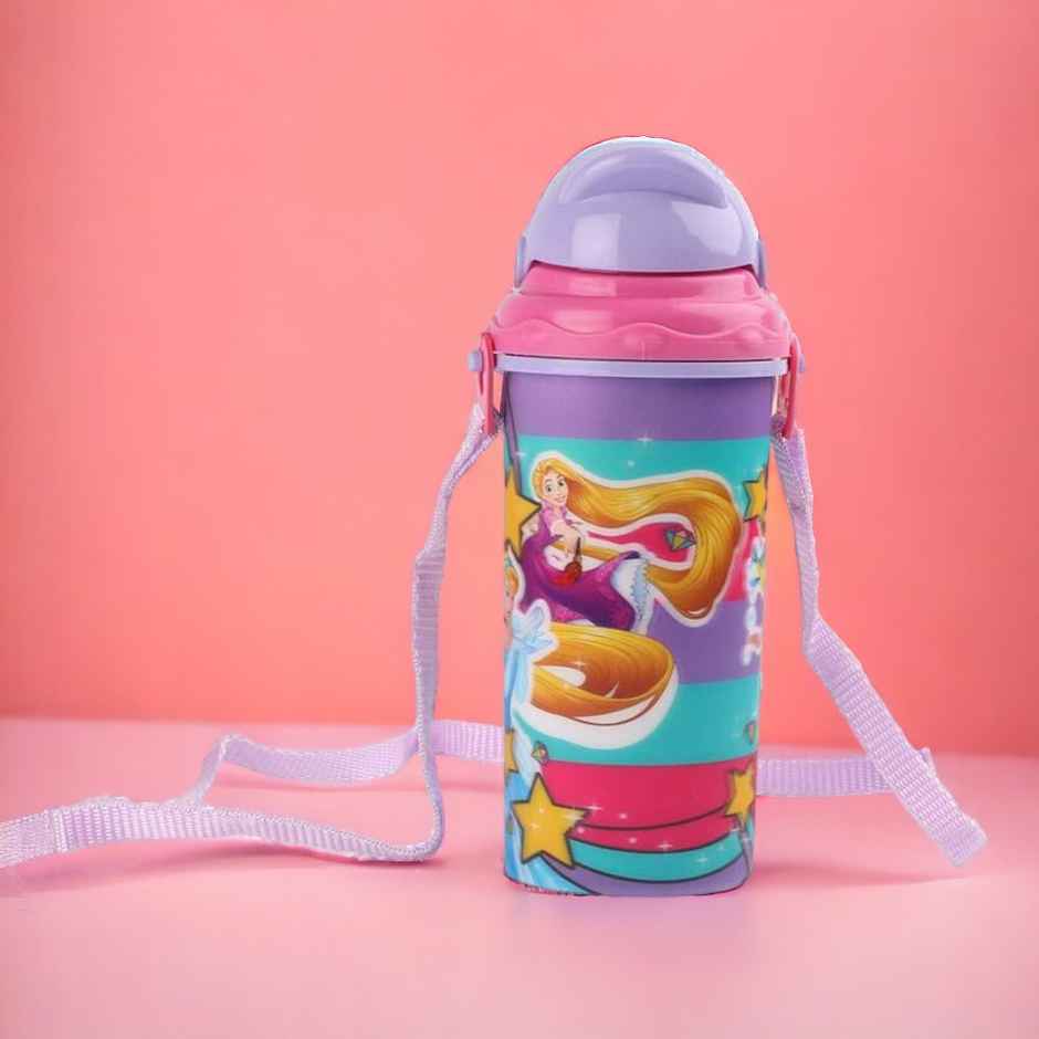 H M International Disney Princess 3D Lenticular Sipper Water Bottle