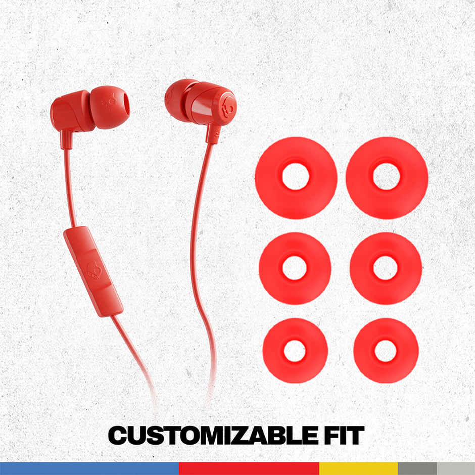 Skullcandy Jib USB-C Wired Earbuds with Noise Isolating Fit | Built-in Microphone Call - Plasma