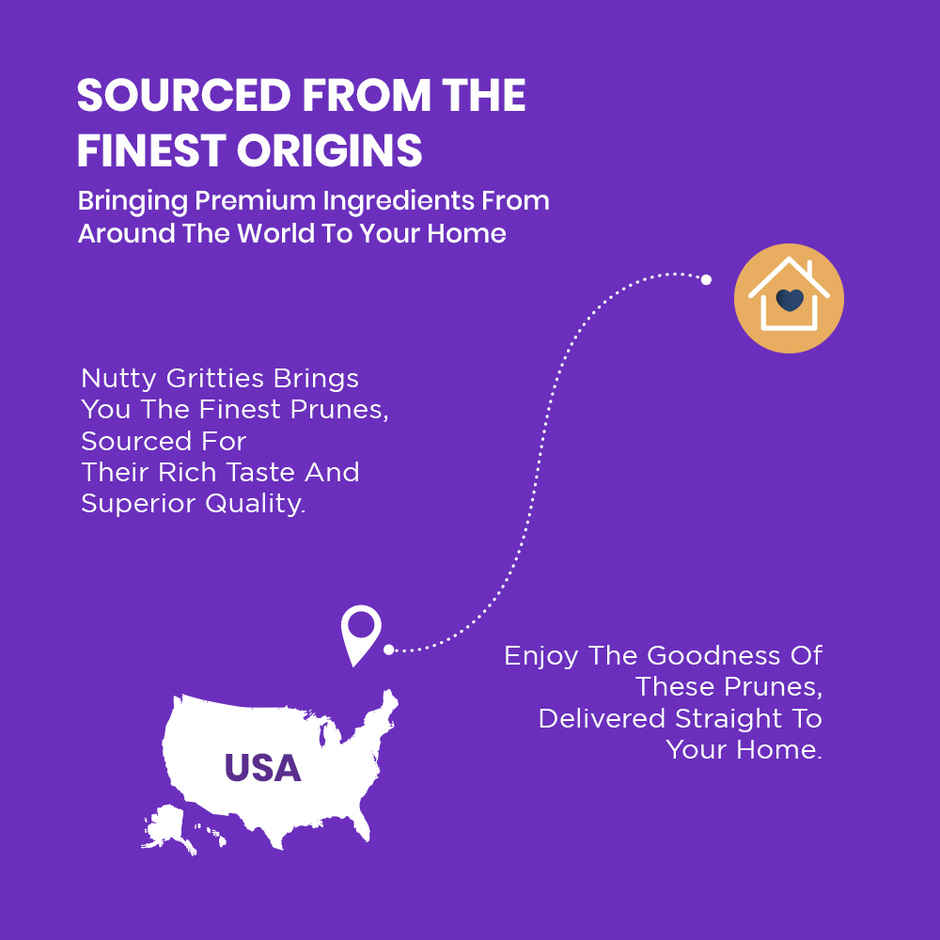 Nutty Gritties Premium Soft & Juicy Pitted Prunes