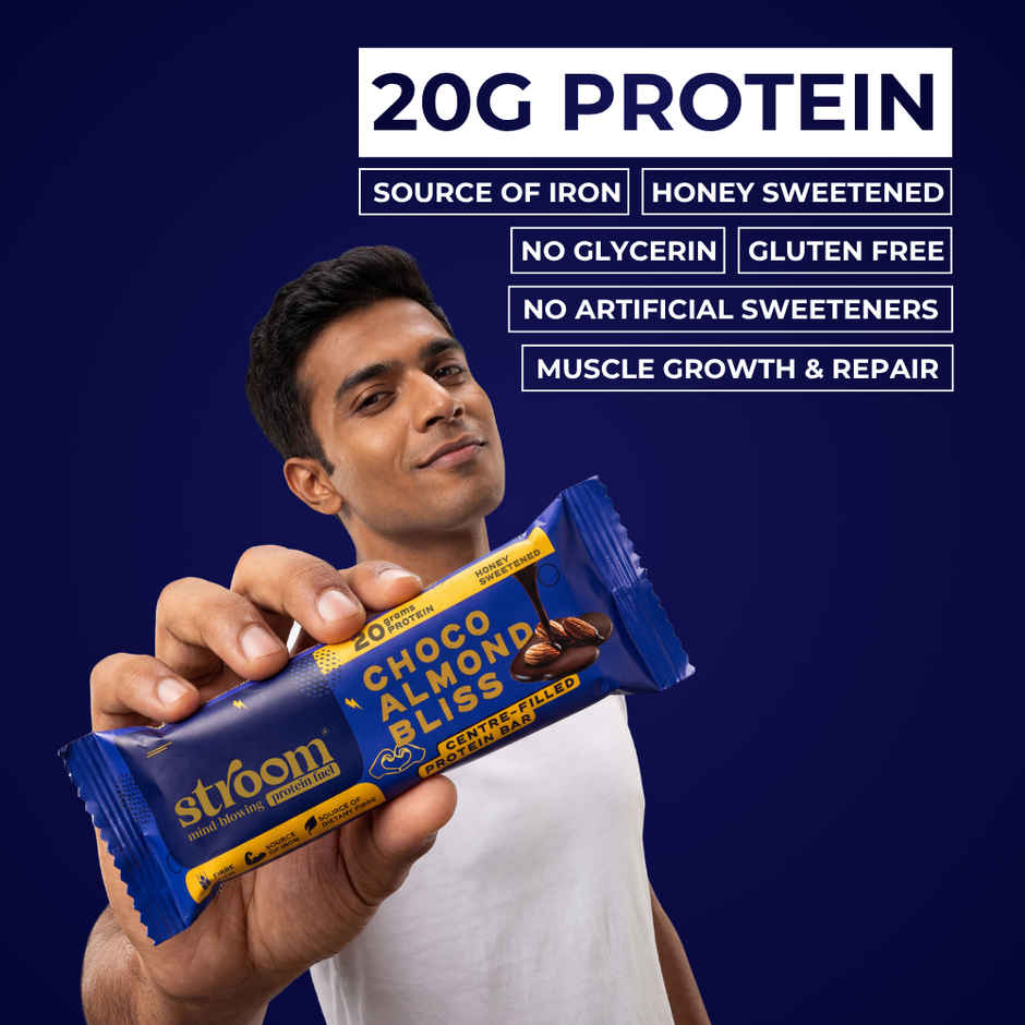 Stroom Choco Almond Bliss 20g Protein Bars