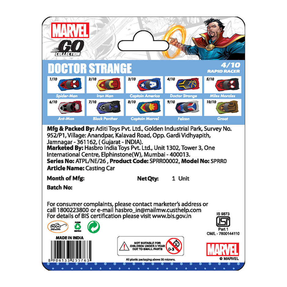 Hasbro Marvel Go | Doctor Strange - Diecast Toy Car