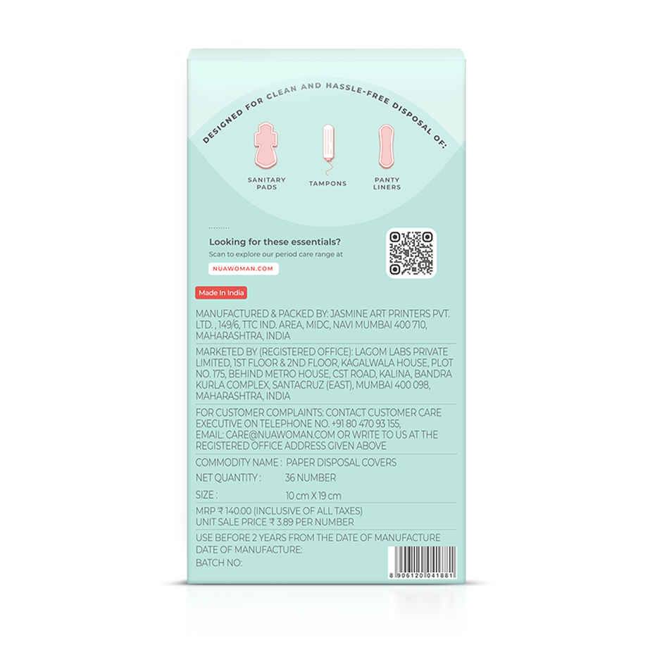 Nua Easy-Seal Disposal Covers
