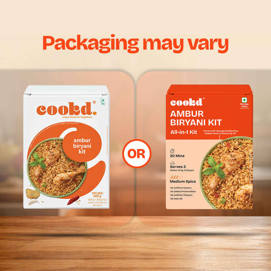Cookd Ambur Biryani Kit Combo 
