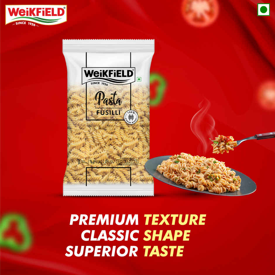 Weikfield Fusili Pasta | Premium Quality Wheat Pouch