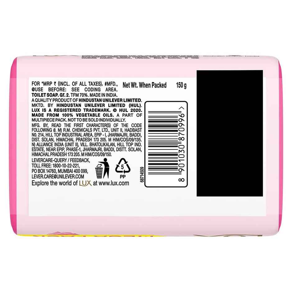 Lux Soft Glow Offer Rose & Vitamin E Bathing Soap For Glowing Skin Beauty Soaps 