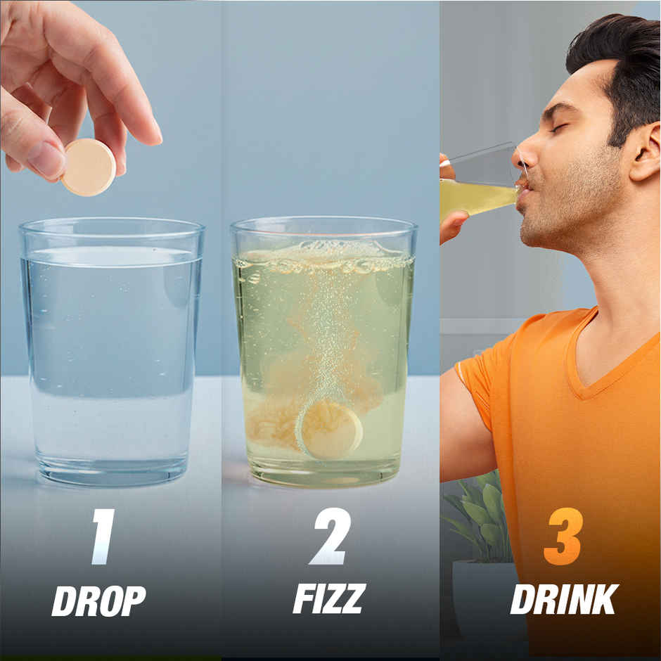 Fast&up Reload Assorted Flavoured Energy Drink | 4 Tubes Pack 