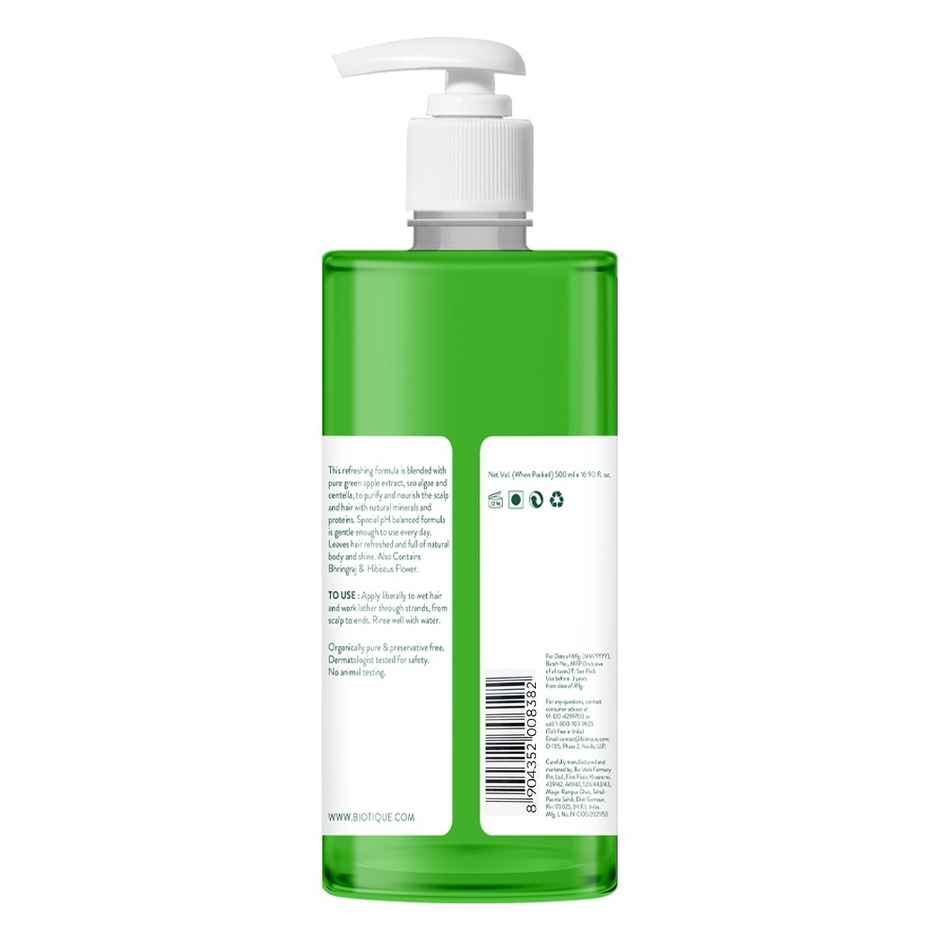 Biotique Green Apple Shine & Gloss Shampoo And Conditioner