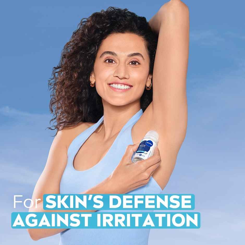 NIVEA Derma Control Defend Alcohol Pure Hyaluron and ProVit Underarm RollOn Women