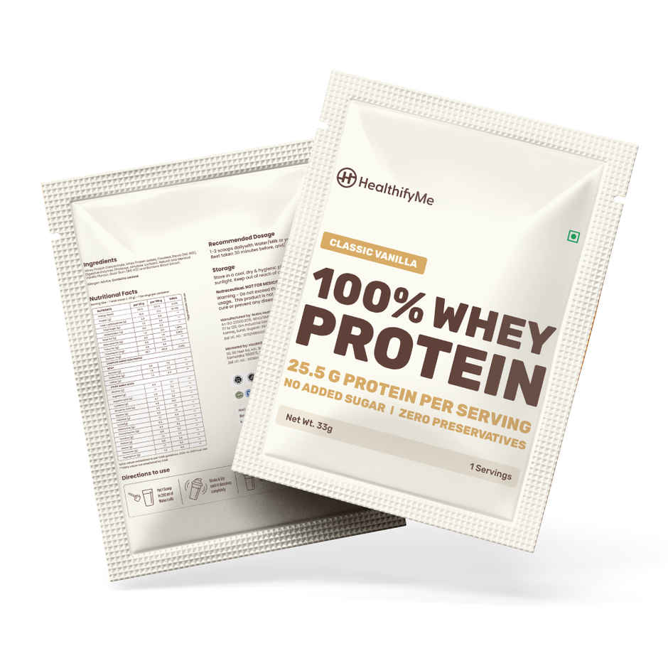 Healthifyme 100% Whey Protein Blend Vanilla