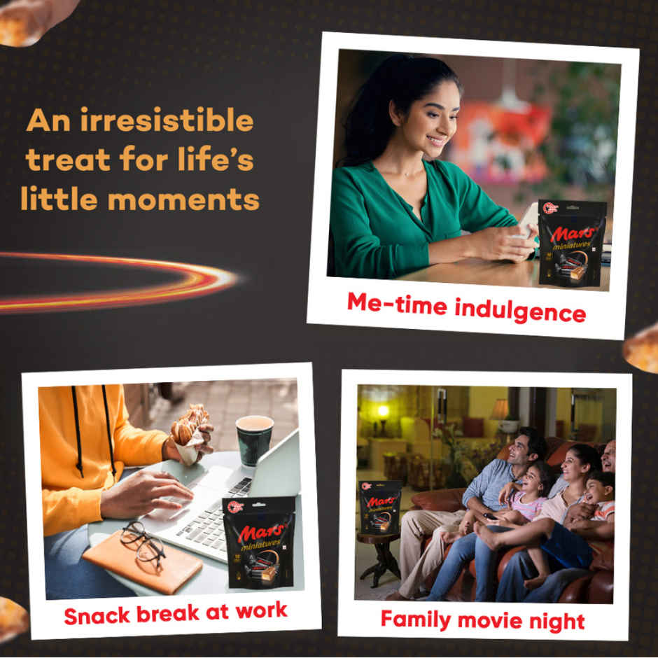 Mars Miniatures Nougat & Caramel Filled Chocolate Pack