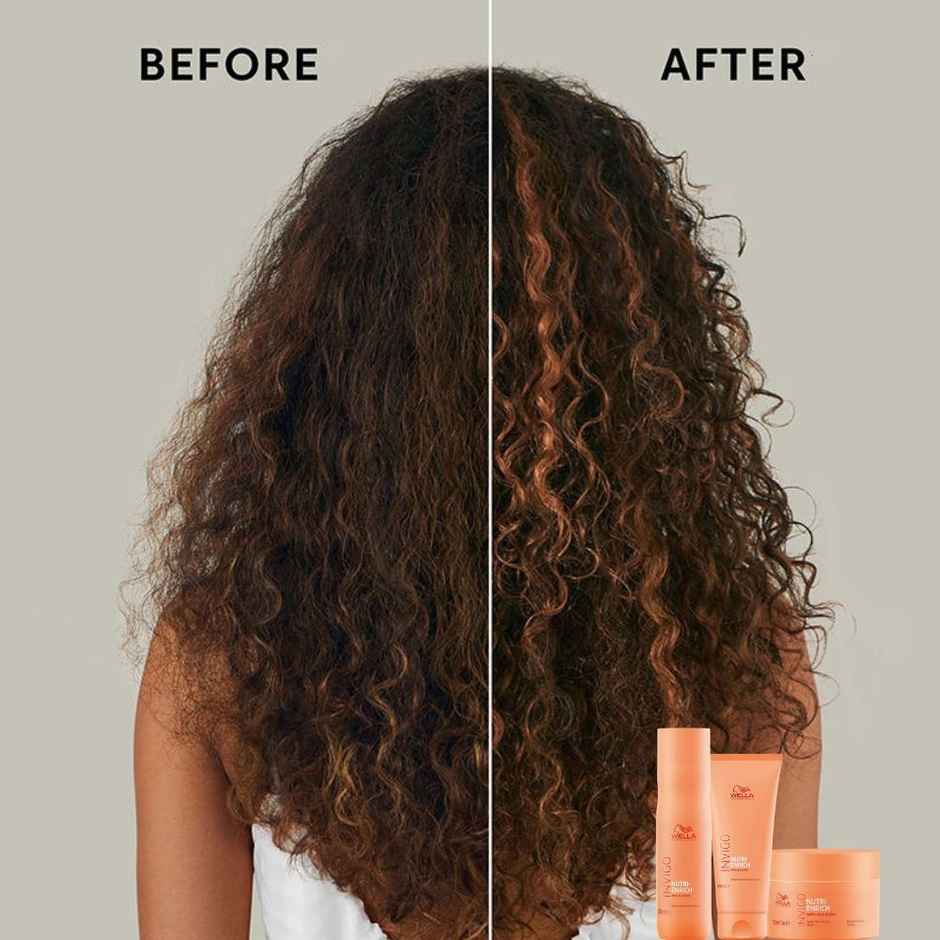 Wella Professionals Invigo Nutri Enrich Hair Mask For Dry, Frizzy & Damaged Hair with Goji Berry