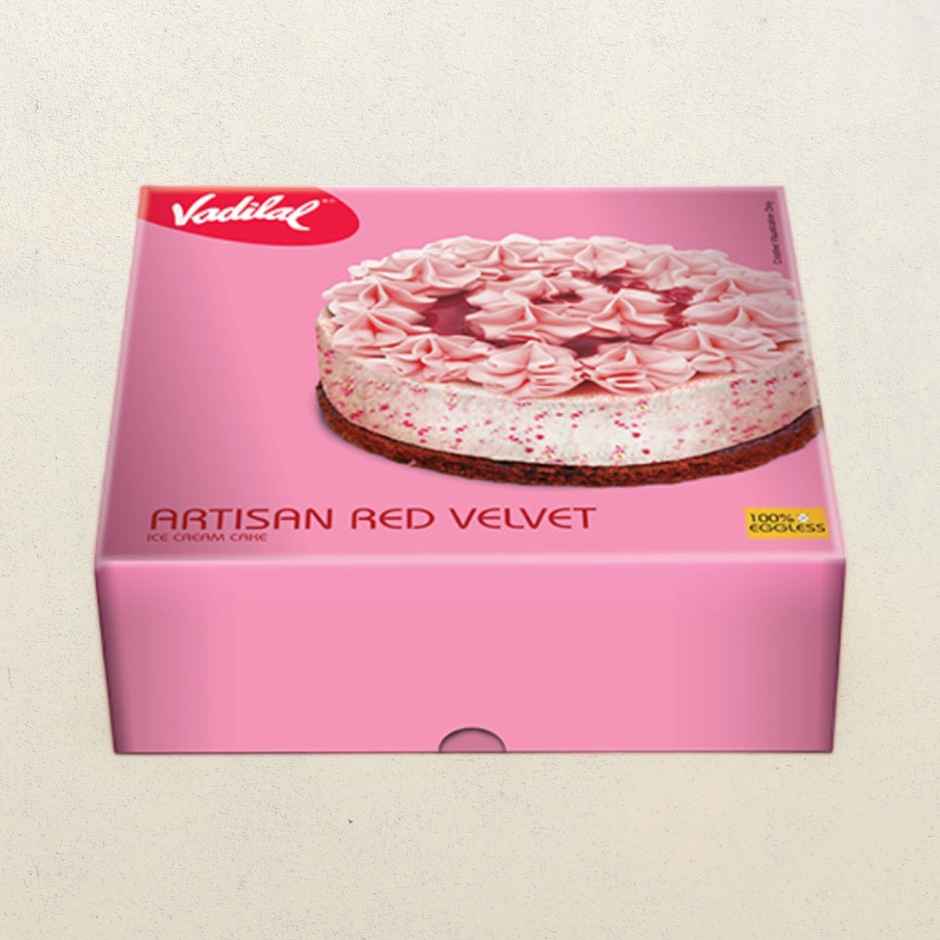 Vadilal Red Velvet Ice Cream Cake