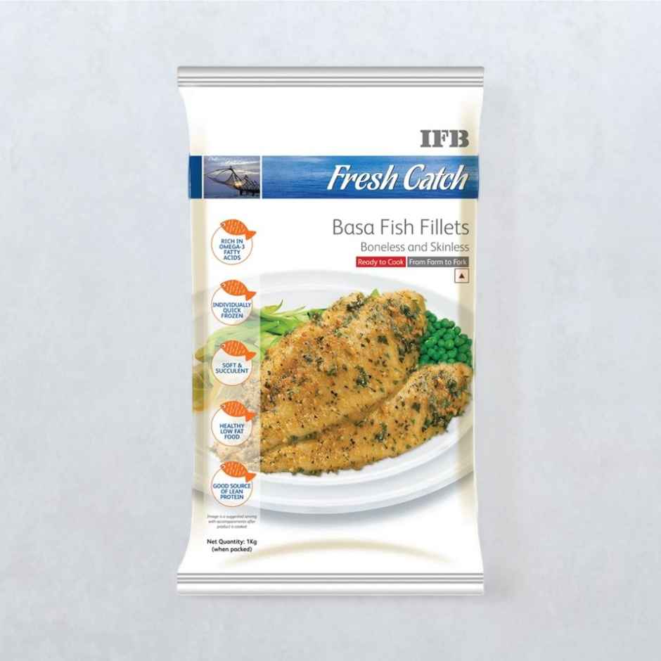 IFB Fresh Catch Basa Fish Fillets Pouch (Approx. 2 - 3 pcs)