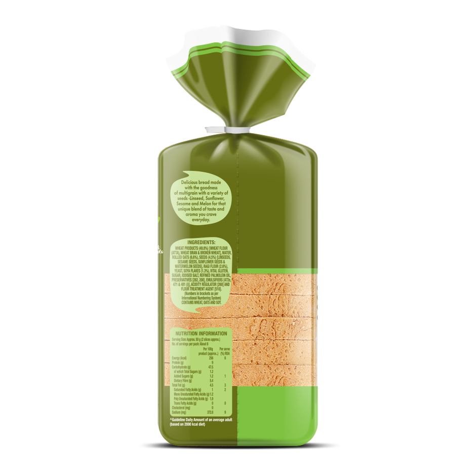 Britannia Multigrain Bread (No Maida)