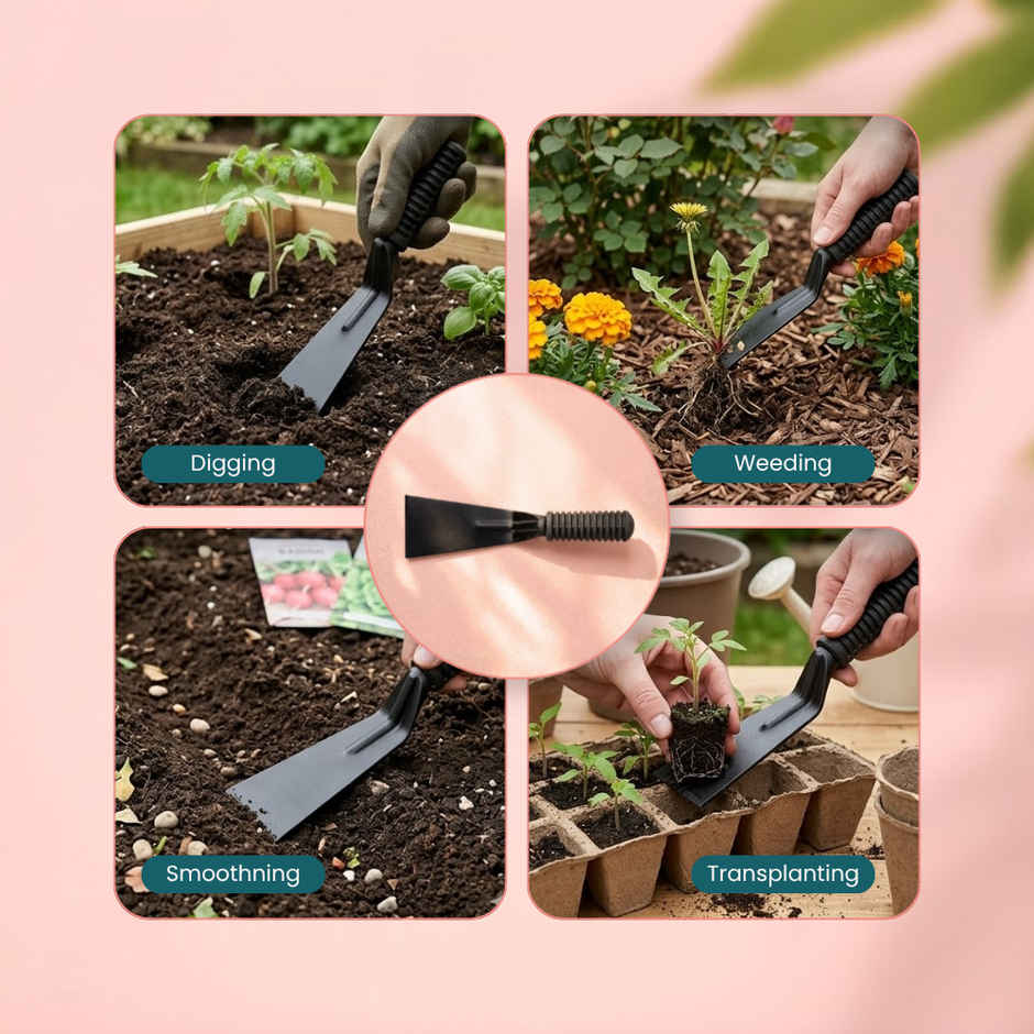 Zamia Khurpi | Rust Resistant Gardening Hand Tool for Digging Soil | 10.5 inch | By Nurturing Green