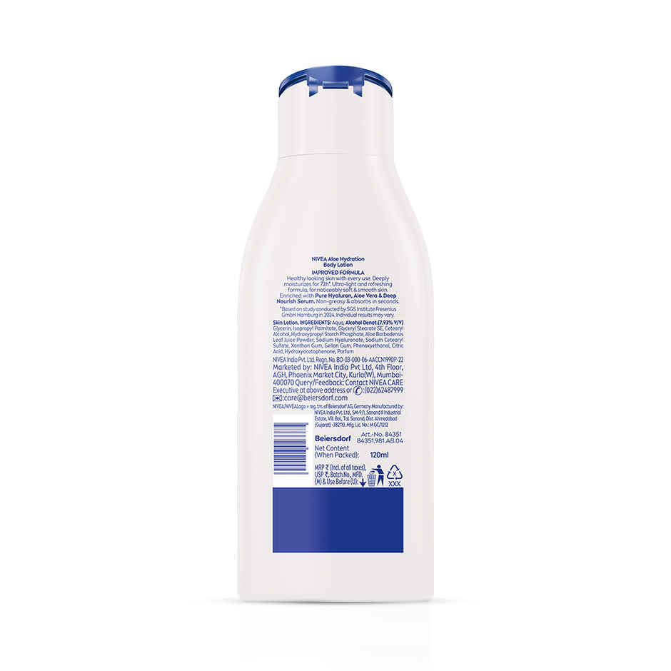 Nivea Aloe Hydration Body Lotion 72h Moisture