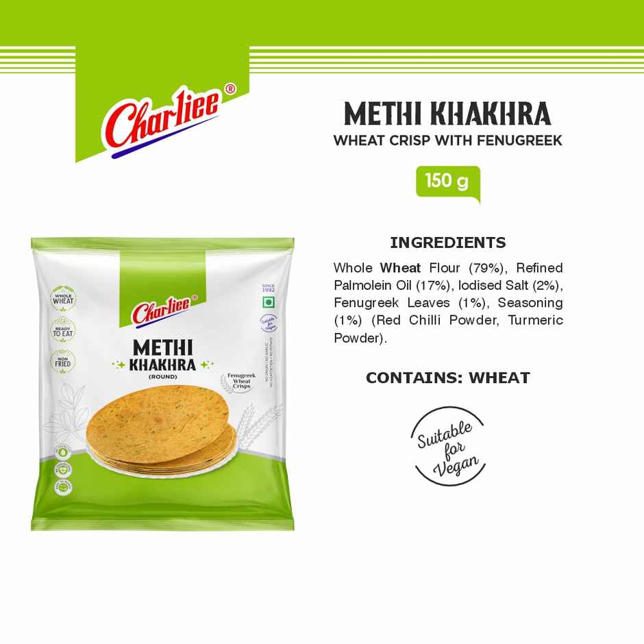 Charliee Methi Khakhra