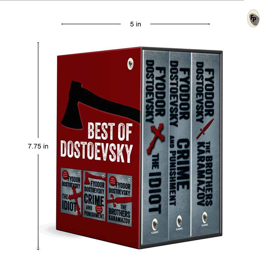 The Best of Dostoevsky Boxed Set (Crime and Punishment, The Idiot, The Brothers Karamazov)