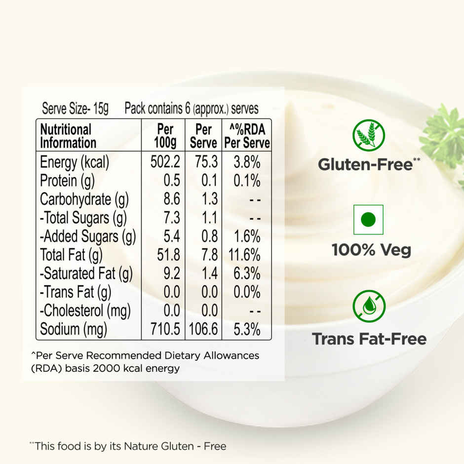 Dr. Oetker FunFoods Veg Mayonnaise Original