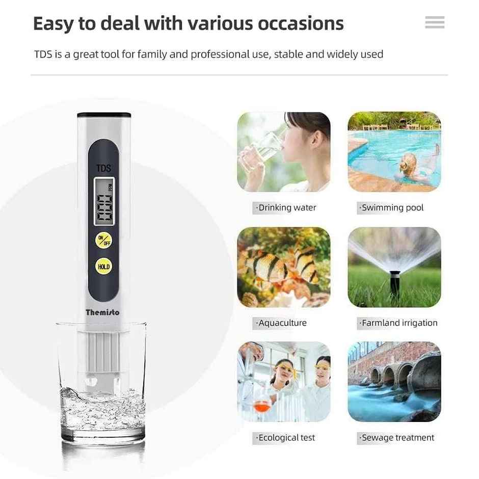 Themisto Digital TDS Water Tester