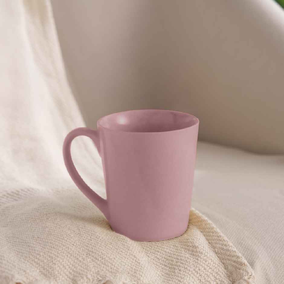 Borosil Porcelia Haven Lilac Tea Coffee Porcelain Mug Set Microwave Dishwasher Safe