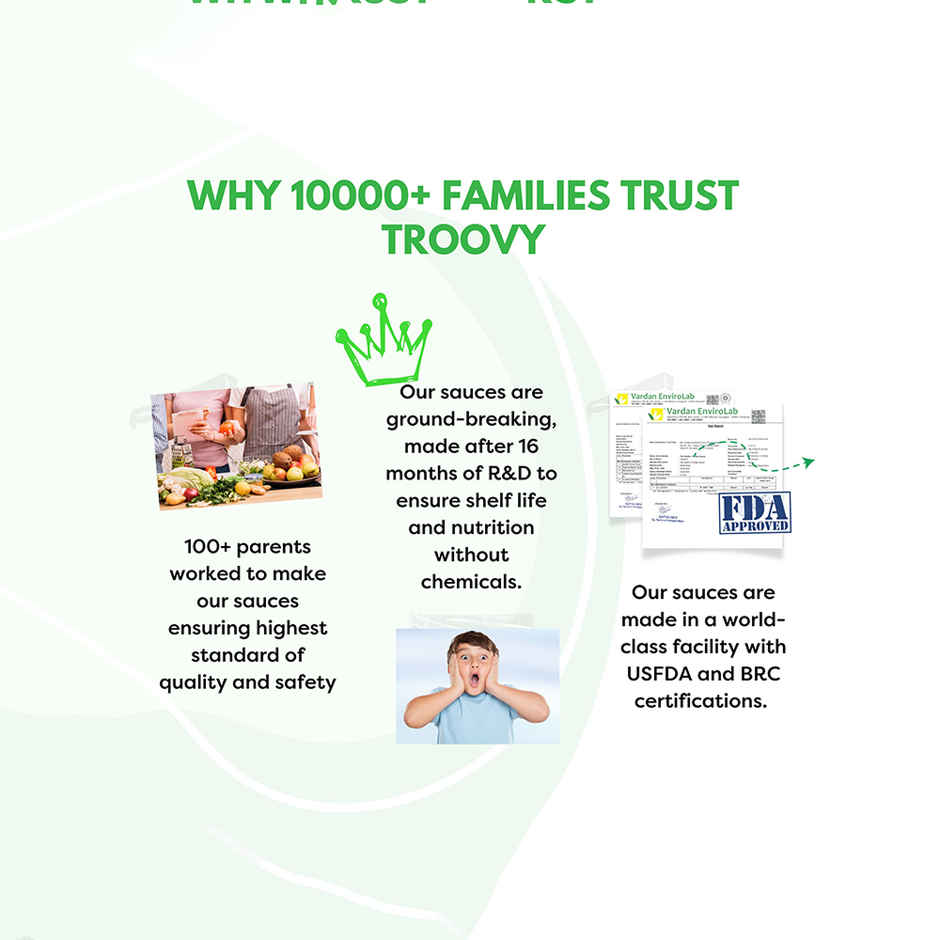 Troovy Healthy Pizza Pasta Sauce & Dip (Chemical-Free)