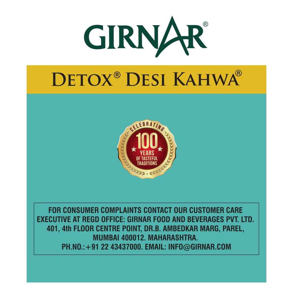Girnar Detox Desi Kahwa Green Tea Bags