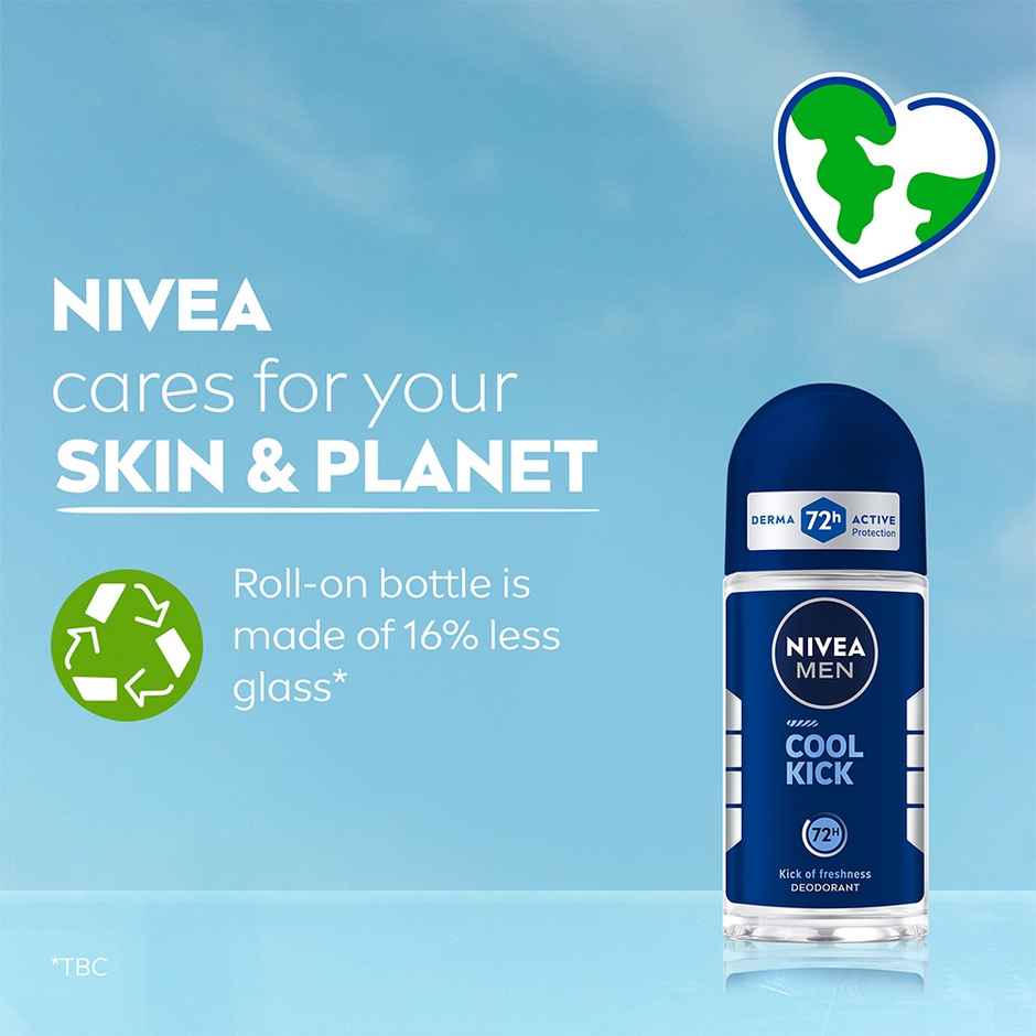Nivea Men's Deodorant Roll On for Men