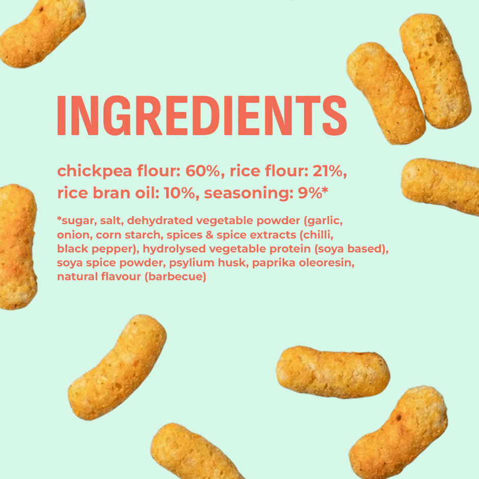 Natch Barbecue Chickpea Puffs | No Palm Oil | Healthy Snack