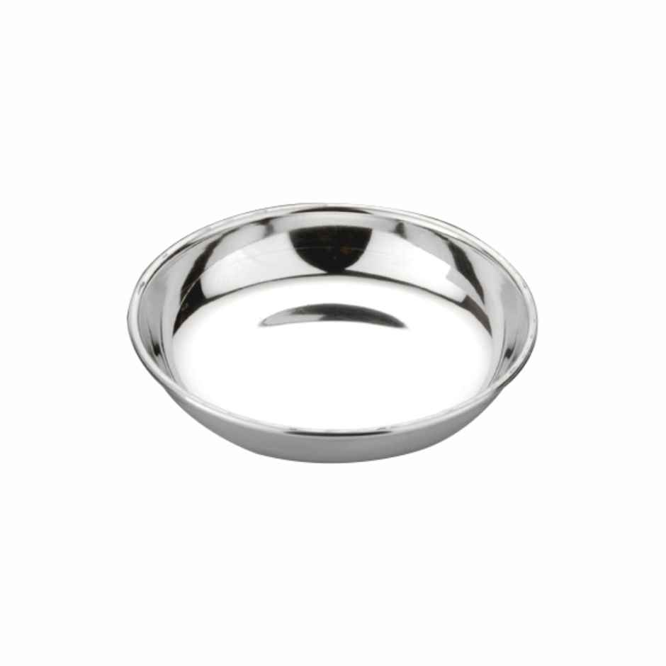 Bhalaria Stainless Steel Heavy Gauge Small Halwa Bowl | Mirror Finish | 11 cm Dia