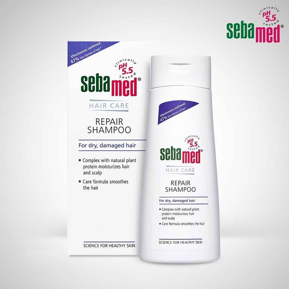 Sebamed Hair Repair Shampoo | pH5.5 | 47% less hair-dryness confirmed