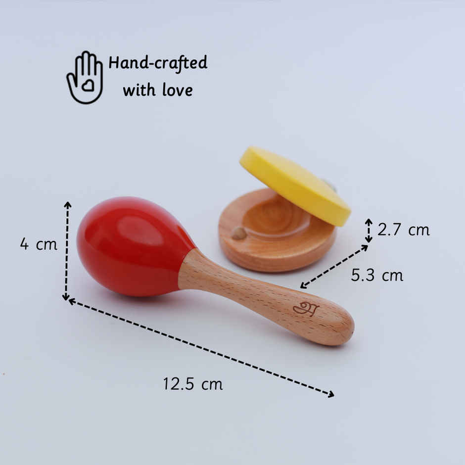 Ariro Toys Maraca and Clapper