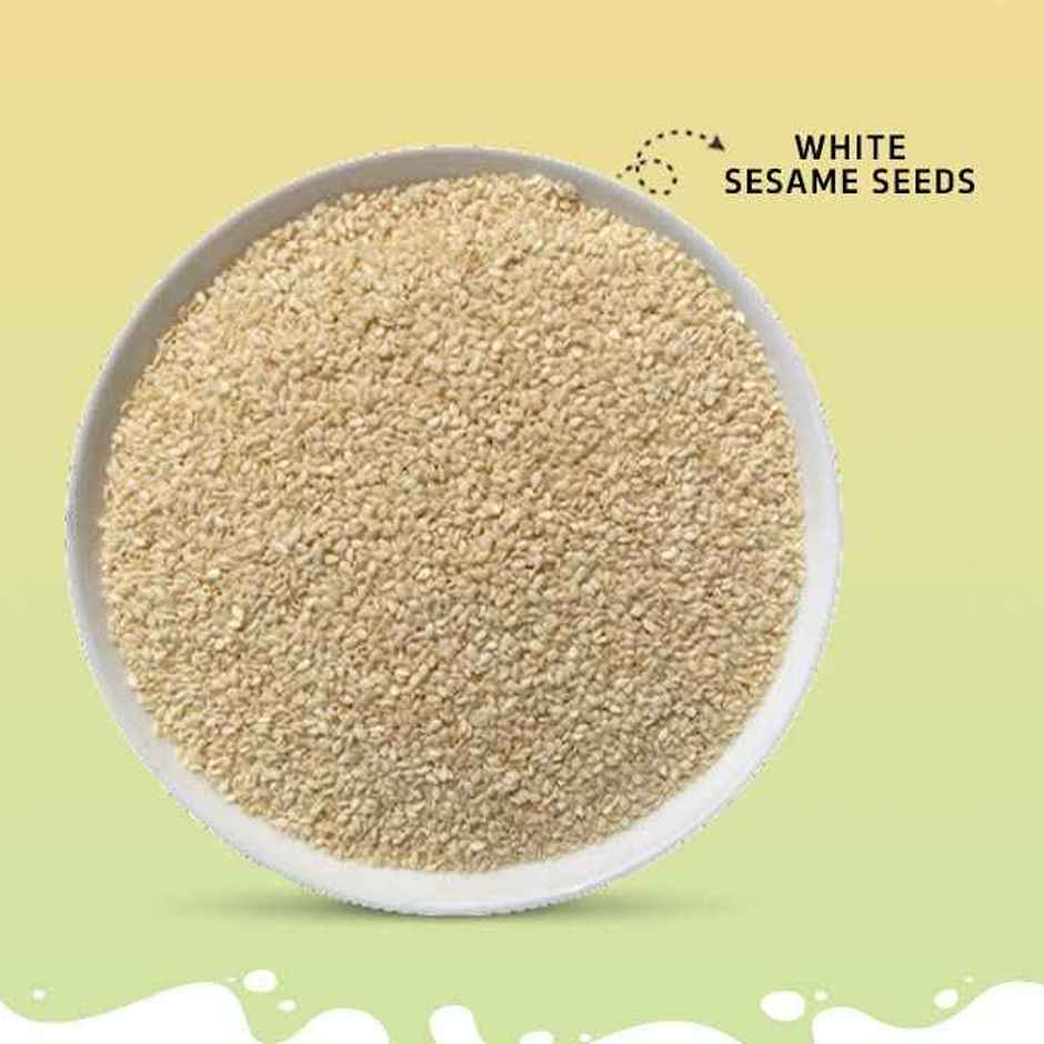 True Elements White Sesame Raw Seeds